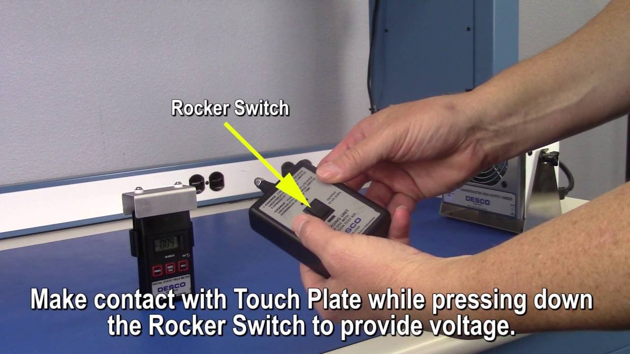 Digital Static Field Meter / Ion Test Kit