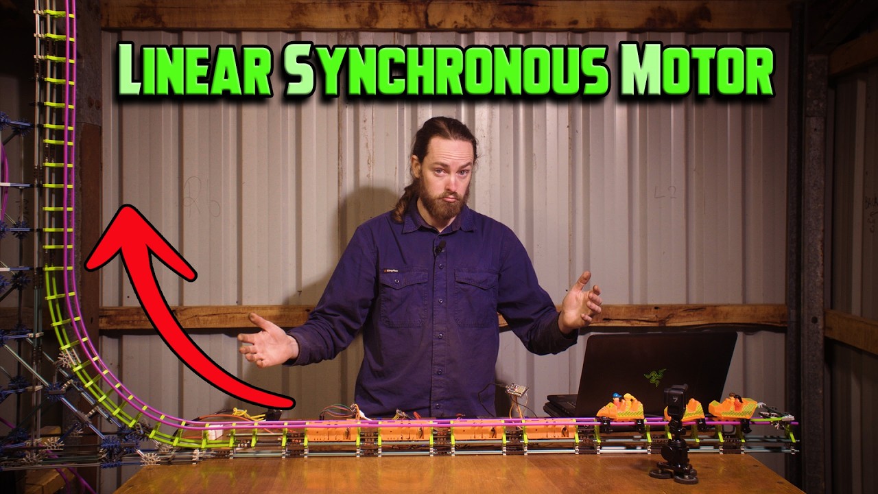 DIY Linear Synchronous Motor - K'nex Launch Coaster