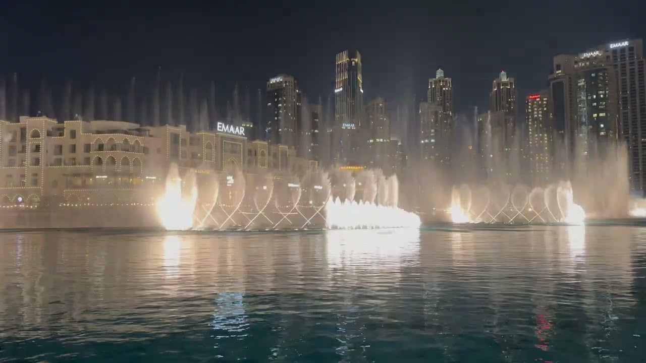 Dubai full Fountain show