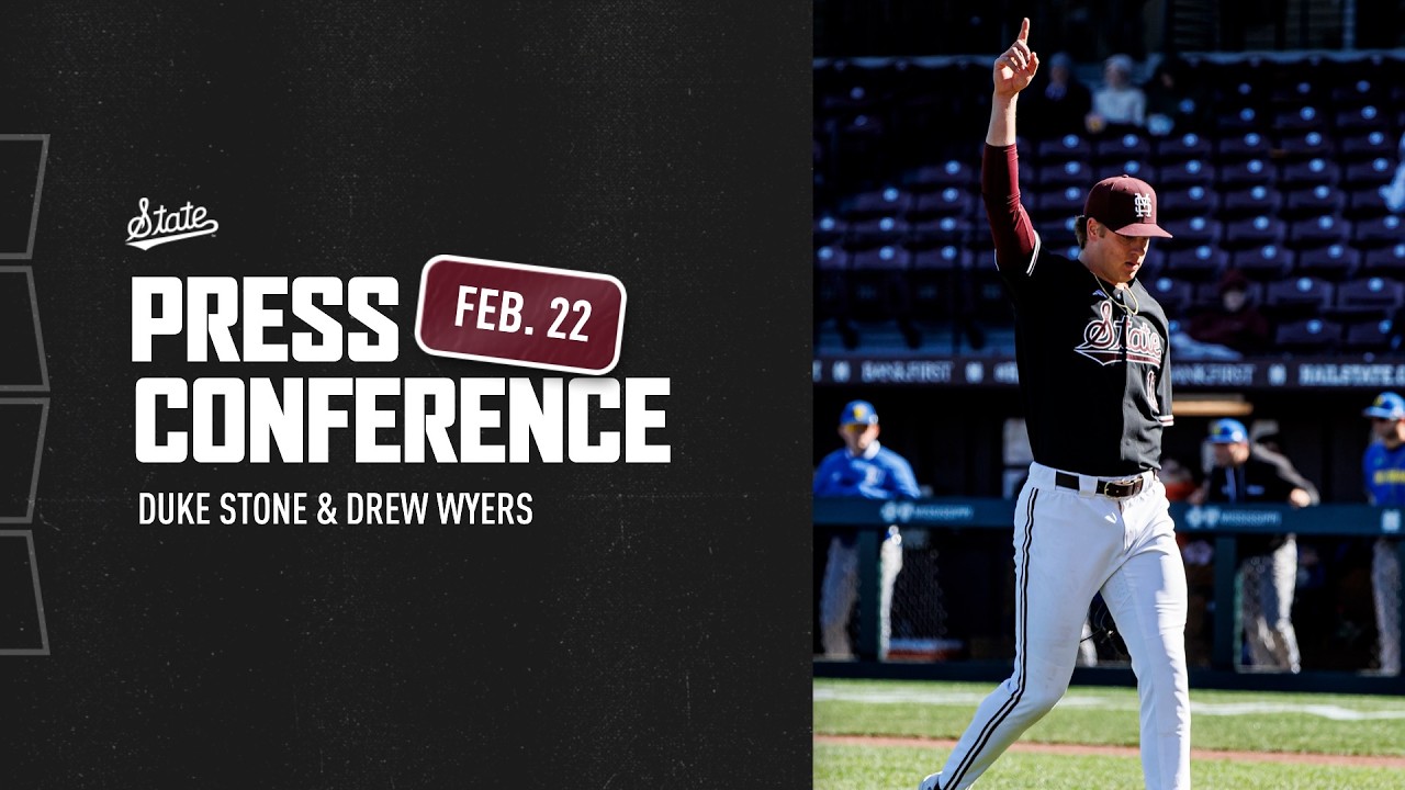BASEBALL | Duke Stone & Drew Wyers Delaware Postgame Press Conference (Game 3) - 2/22/26