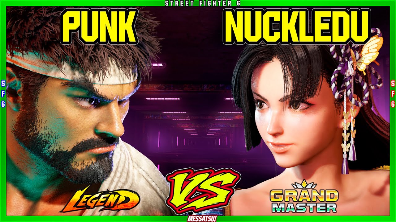 SF6 Punk (Ryu) VS NuckleDu (Mai)💥Messatsu!💥スト6💥Street fighter 6