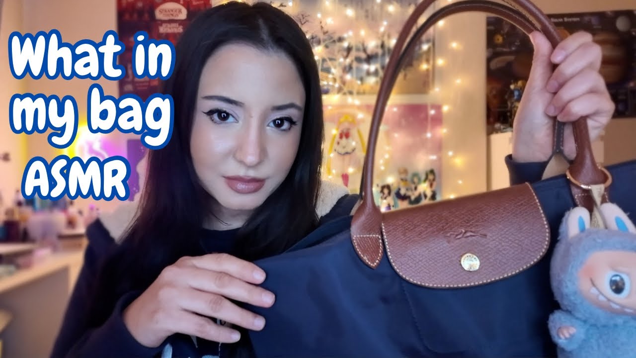 Τι έχω στην τσάντα μου ASMR 🙈😴