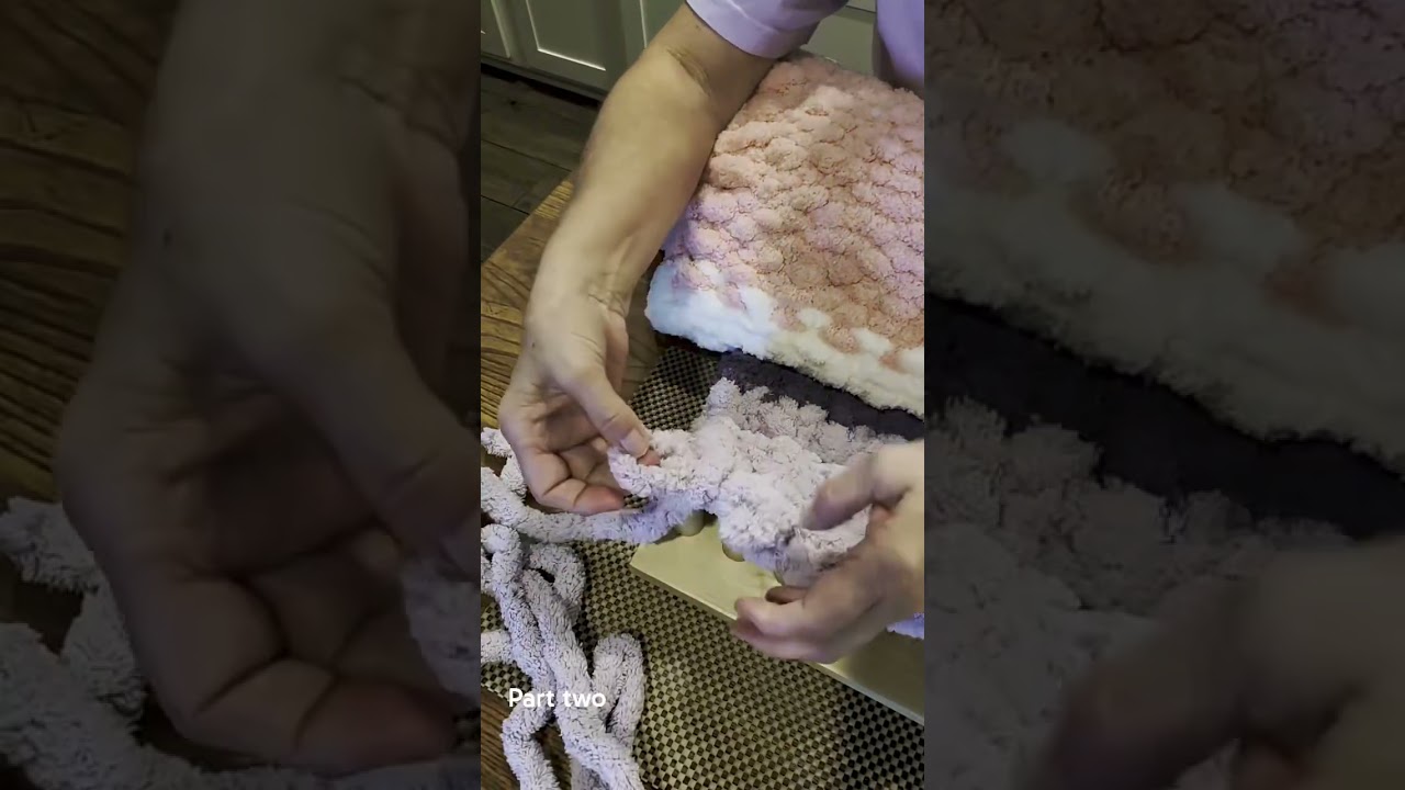 Part 2 cast off using loom 