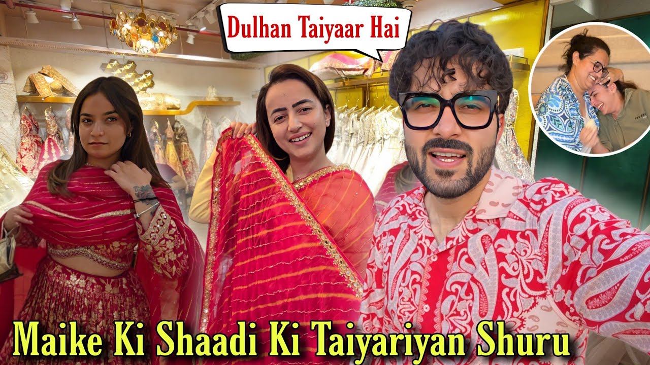 Shaadi Ki Taiyariyan Shuru Ho Gai || Dulhan Ho Gai Taiyar 🤣 || Jyotika and Rajat