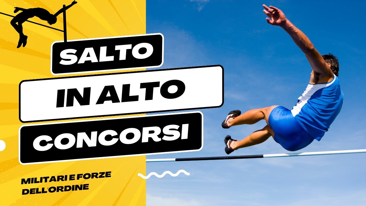 Impara a dominare il Salto in Alto con il Preparatore Atletico numero 1 per i concorsi Militari