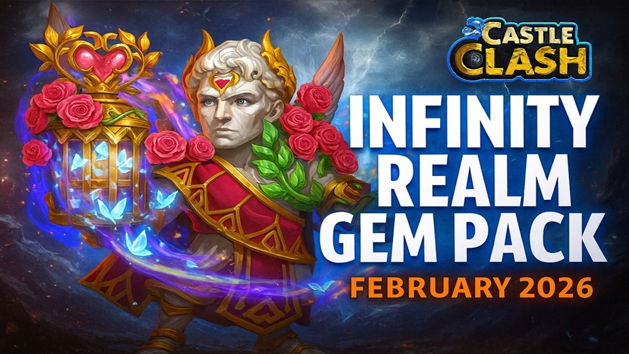✨Infinity Realm Packs - February 2026 | Castle Clash✨