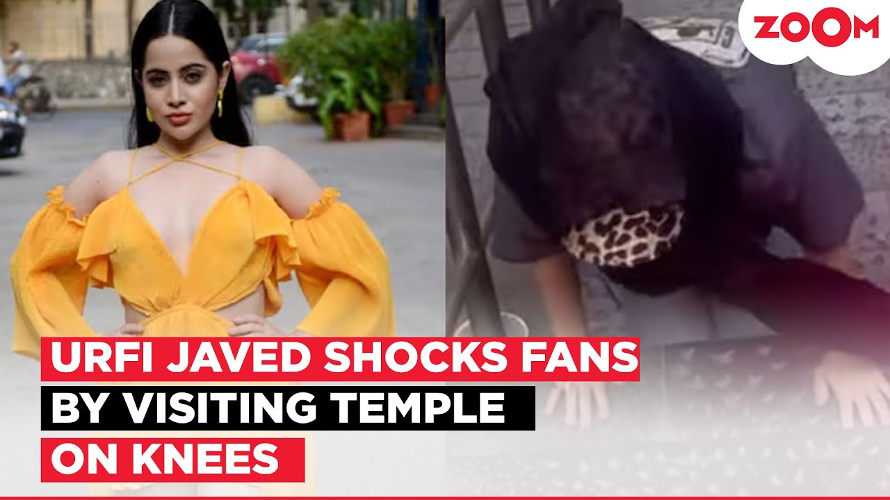Urfi Javed SHOCKS fans by climbing Babulnath temple on her knees, shares this EMOTIONAL update