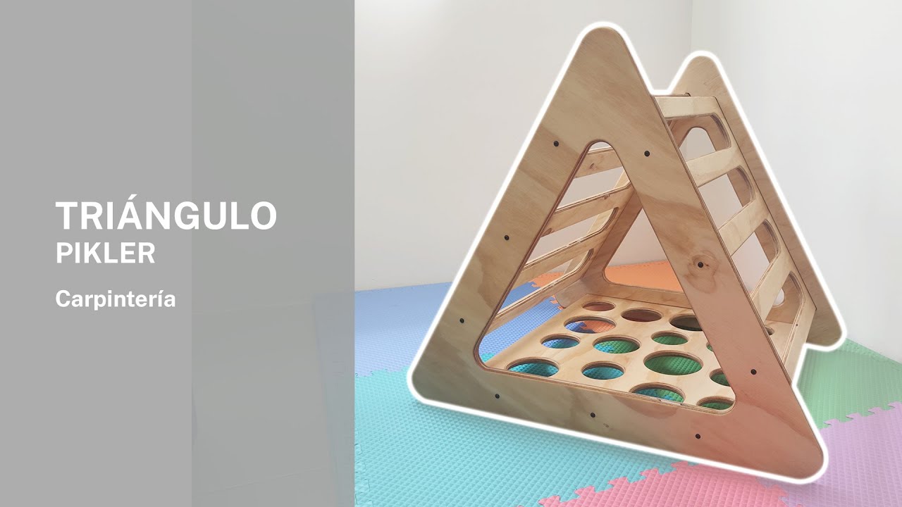 Fabricación Triangulo Pikler para niños || Carpinteria