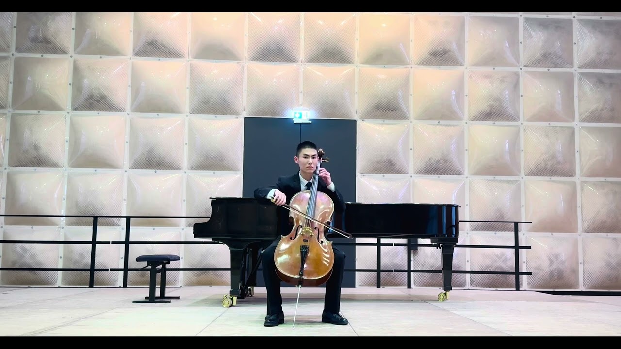 Jizheng Fang &mdash; J.S.Bach Suite Nr.6 in D-Dur BWV 1012: Prelude, Courante