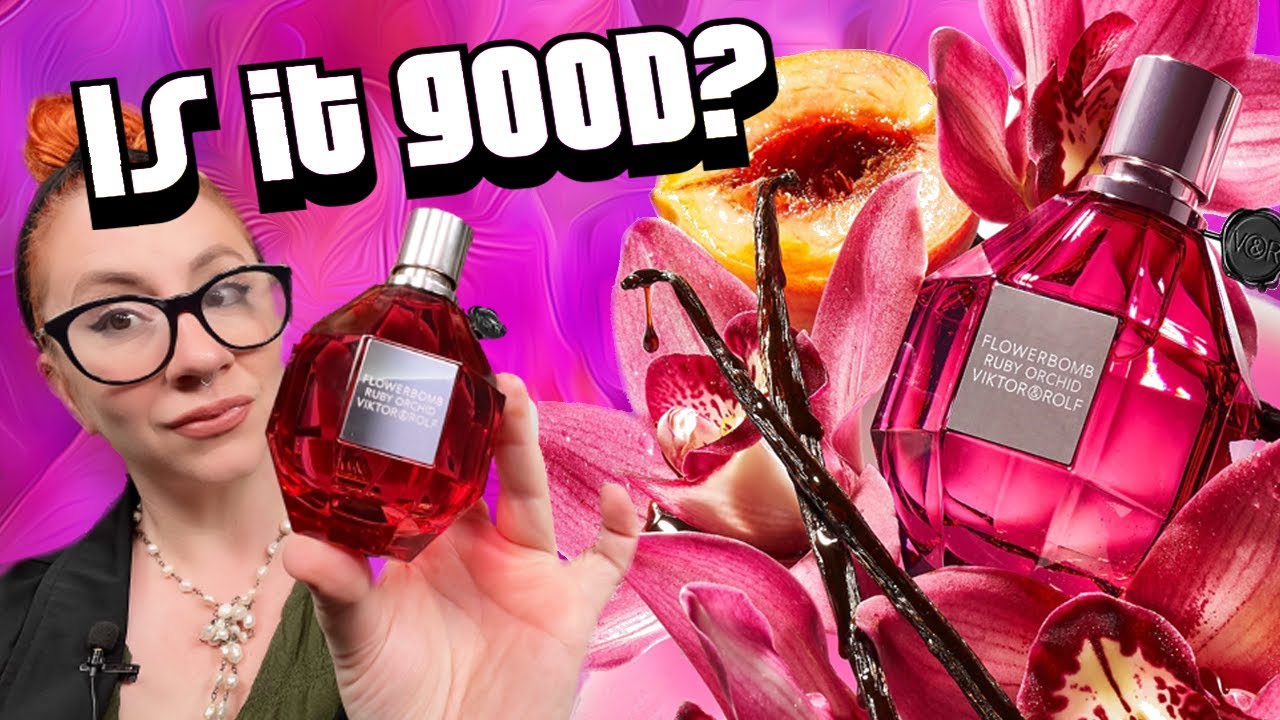 FLOWERBOMB RUBY ORCHID FRAGRANCE REVIEW! Is The New Women's Designer Perfume from Viktor & Rolf Good