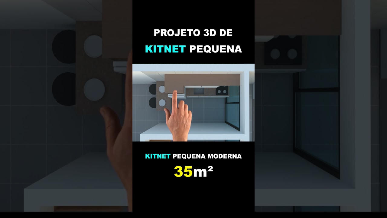 Como Fazer e Mobiliar Uma Kitnet Pequena  #kitnet #investimentos