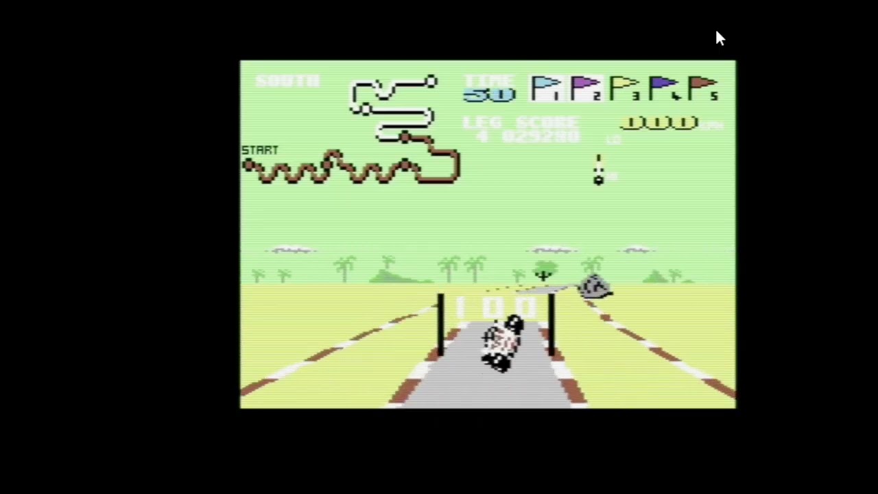 Buggy Boy - More Speedrun Practice - C64