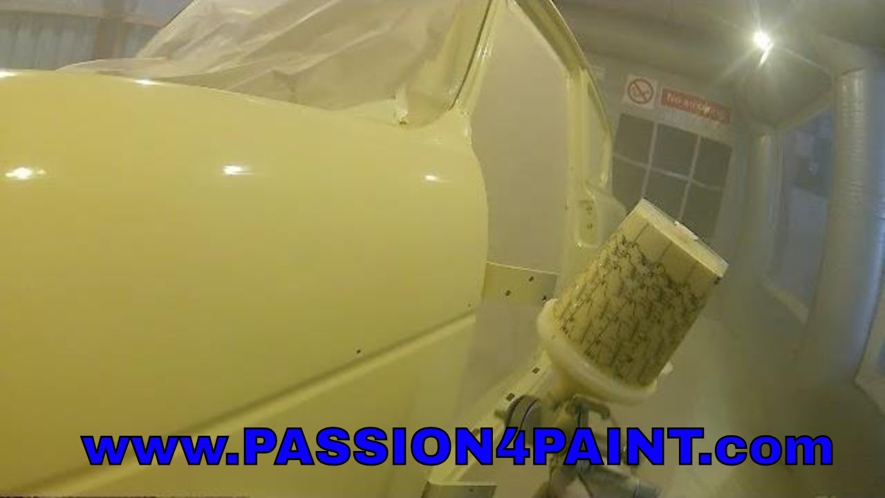 Часть 3 — Перекраска и ремонт Ford Anglia 105E 1960 года с помощью SATA 5000 RP