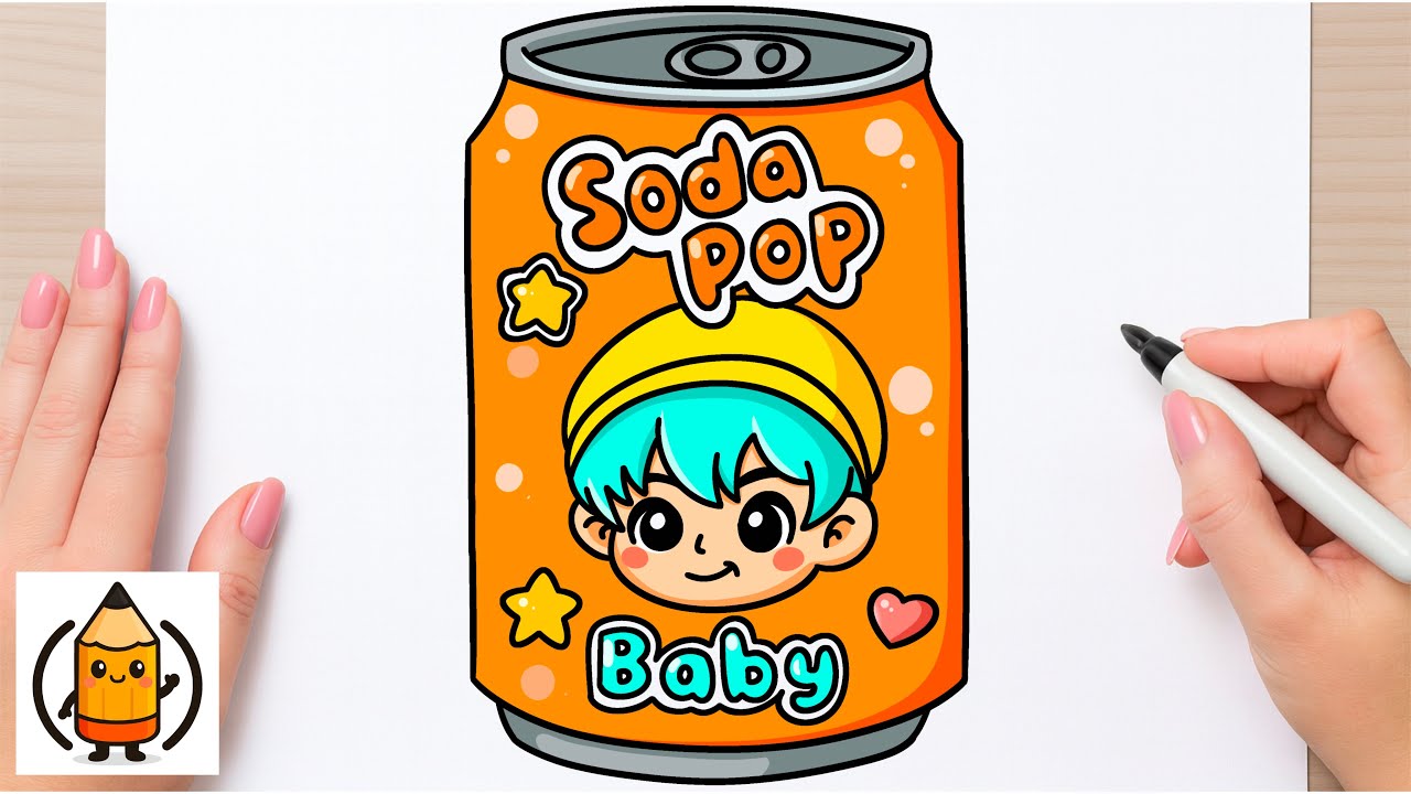 Как нарисовать малышку Саджу из Soda Pop | K-Pop Demon Hunters