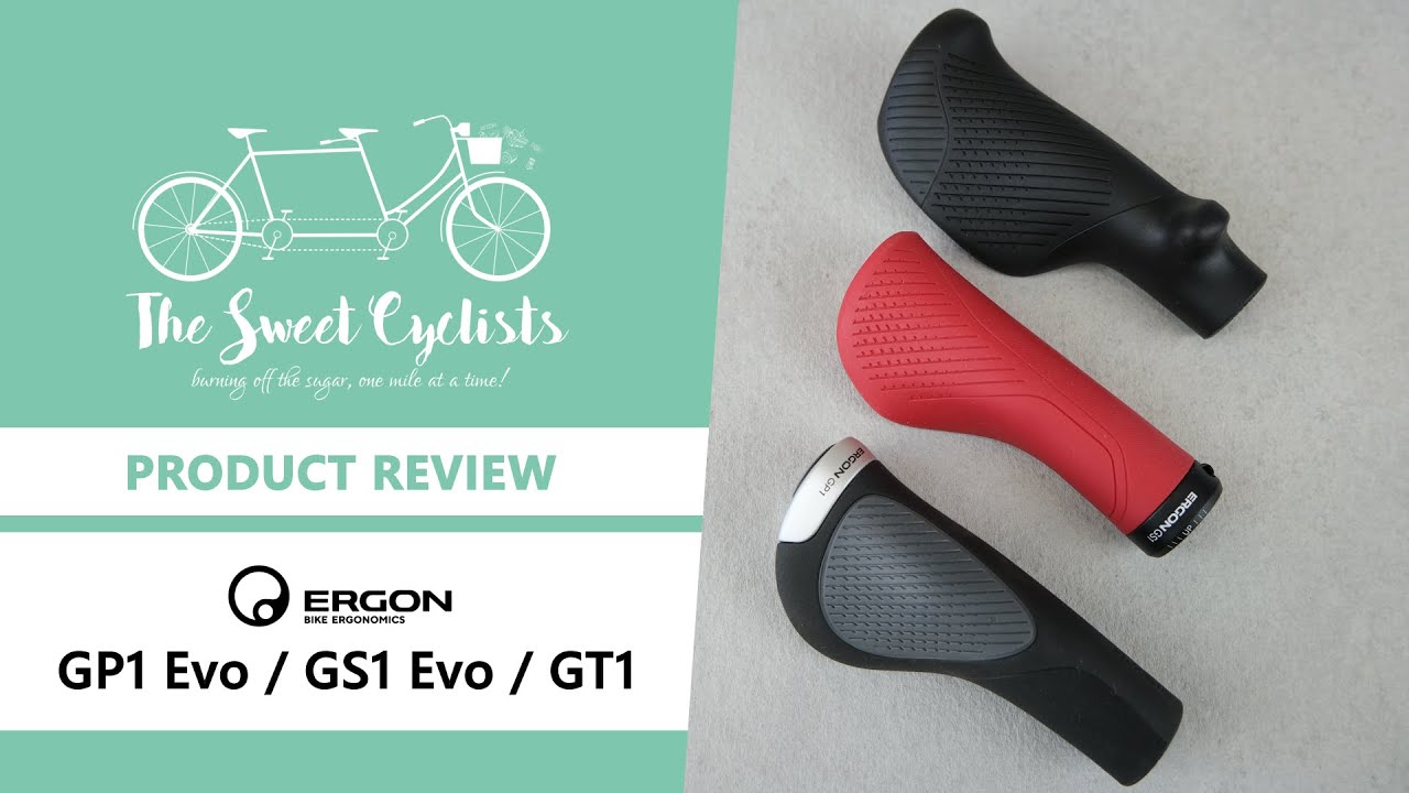 Обзор эргономичных ручек велосипедного руля Ergon GP1 Evo / GS1 Evo / GT1 с алюминиевым стопорным...