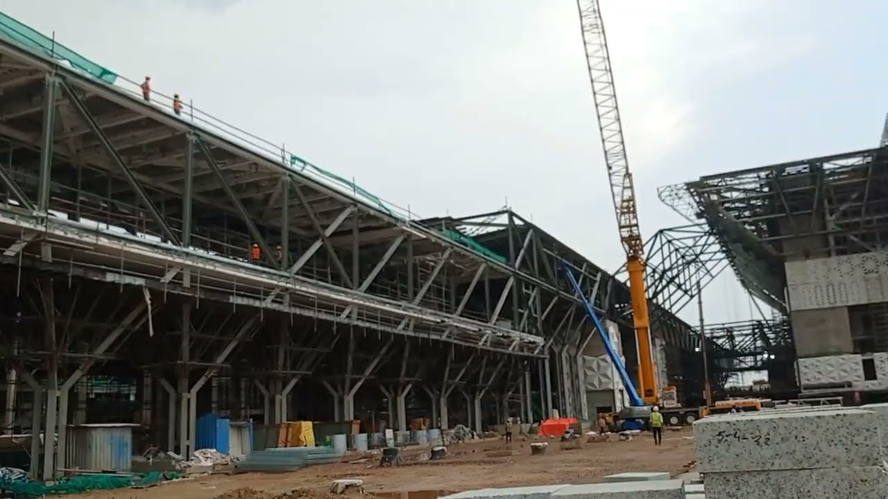 IICC Dwarka Sector 25, India International Convention Center Current Ground Report