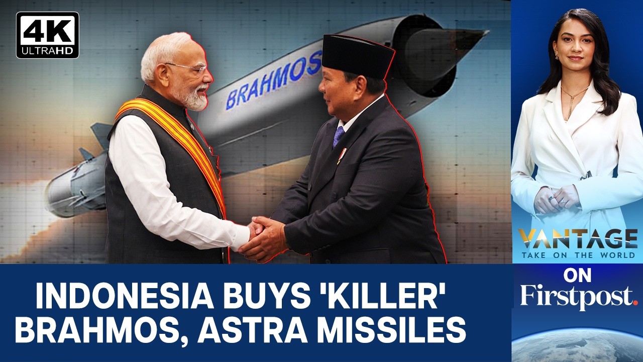 Индонезия покупает у Индии ракеты BrahMos и Astra класса &laquo;воздух-воздух&raquo; | Vantage на Firstpost | 4K