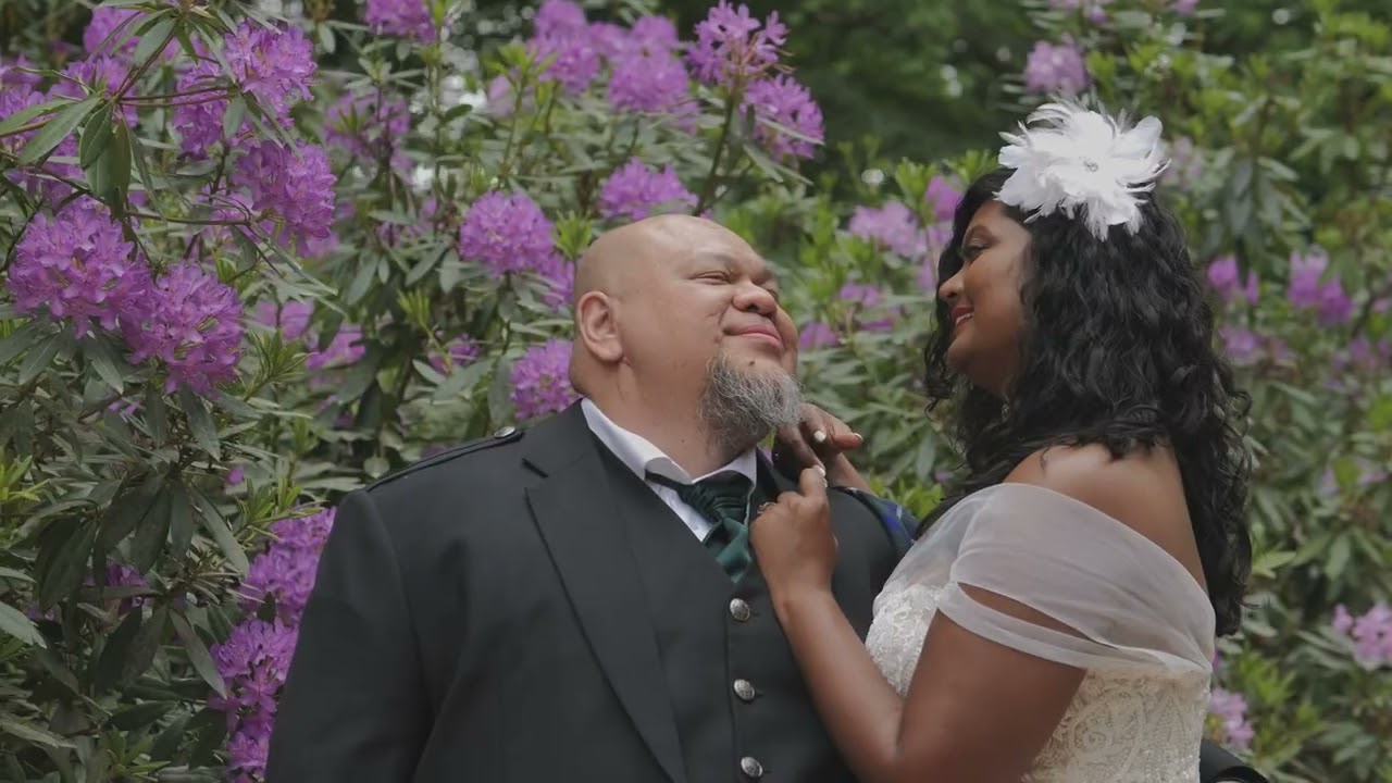 Stephanie + Taufiq // Ballogie House