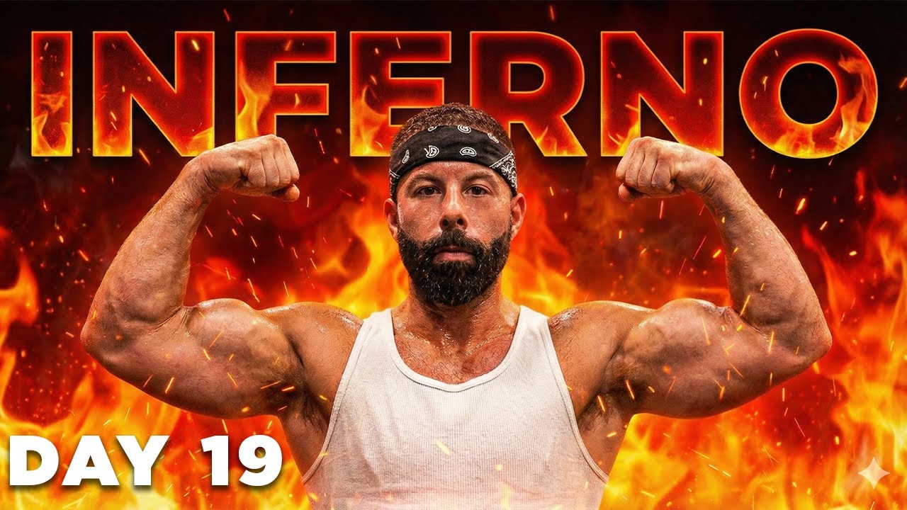 Программа тренировок с гантелями INFERNO - День 19 (верхняя часть тела)