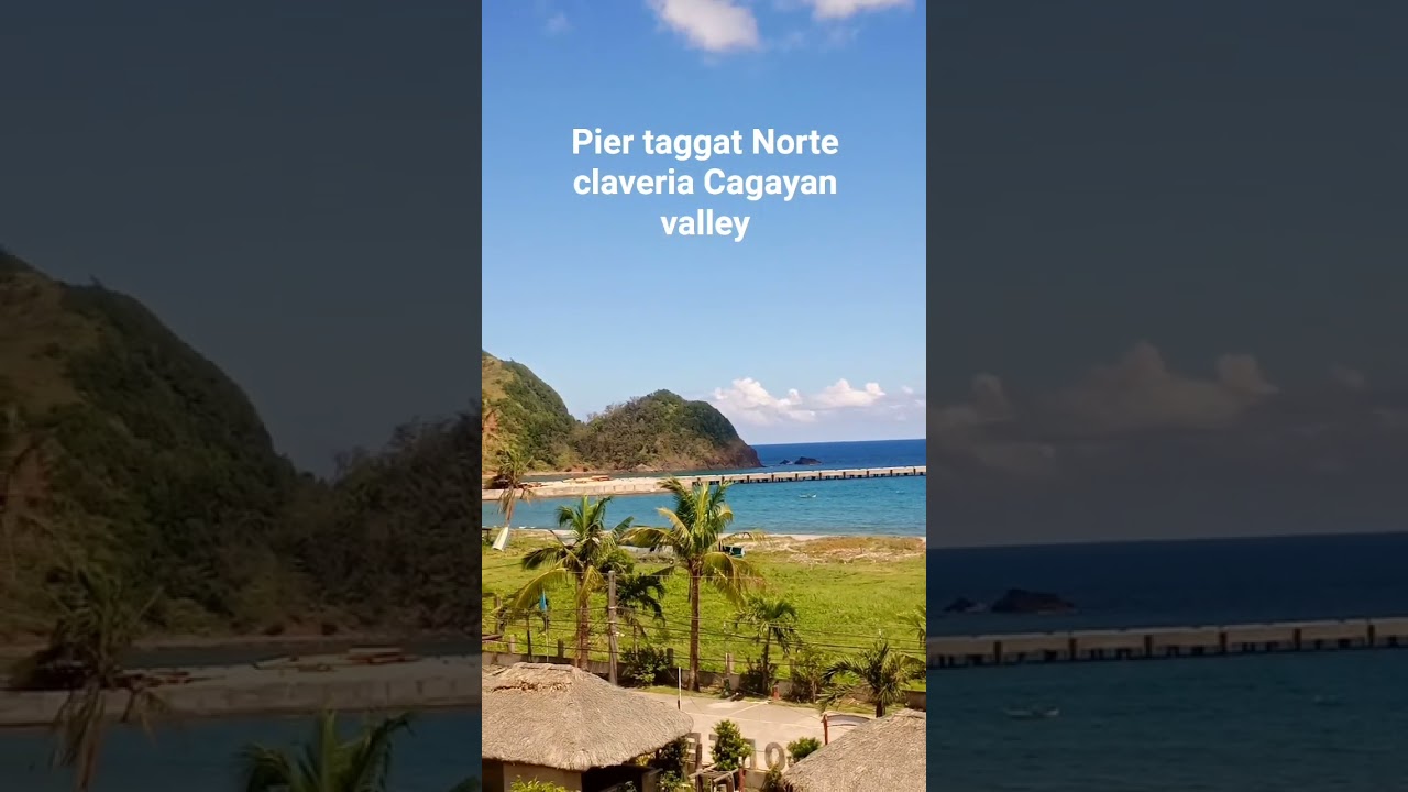 view of pier taggat Norte claveria Cagayan valley