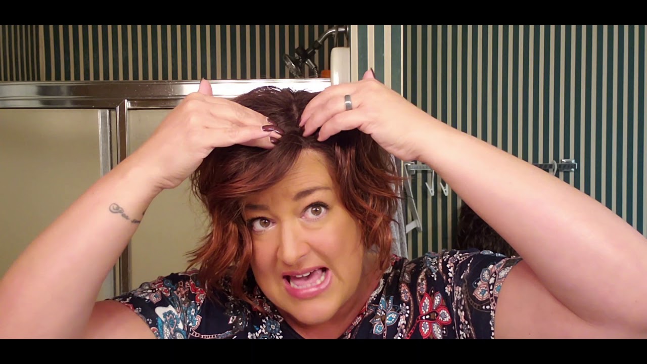WIG REVIEW: Rene of Paris Rae in Crimson LR |  EDGY, FUN WIG!