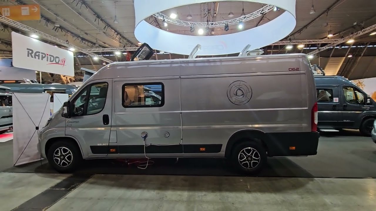 Dreamer D62, a camper van that looks like a motorhome inside.