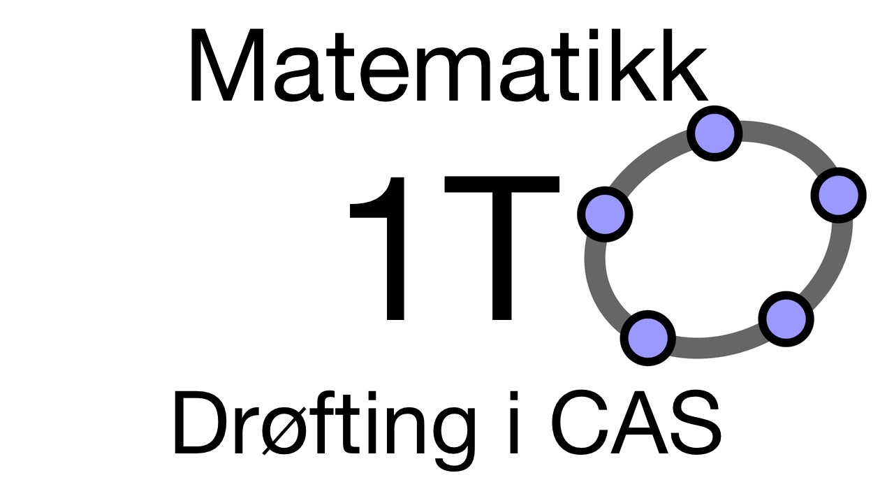 1T - Drøfting i CAS - Derivering av polynomet - f(x) = ax³-ax
