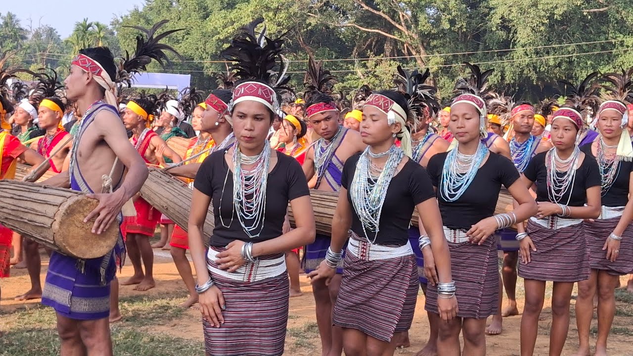 Raksamgre 100 drums wangala festival ..Bondikmali ..2024