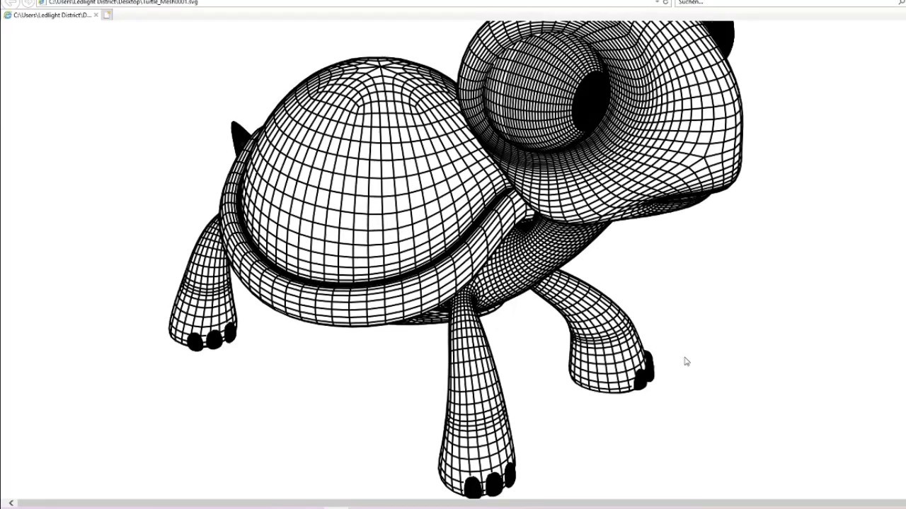 3DWireframe Addon for Blender