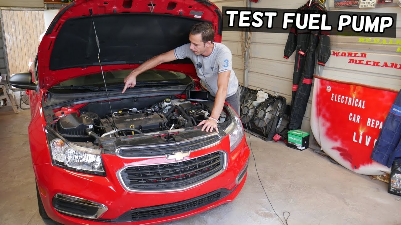 HOW TO TEST FUEL PUMP ON CHEVROLET CRUZE CHEVY SONIC. CAR NOT STARTING. HOLDEN CRUZE
