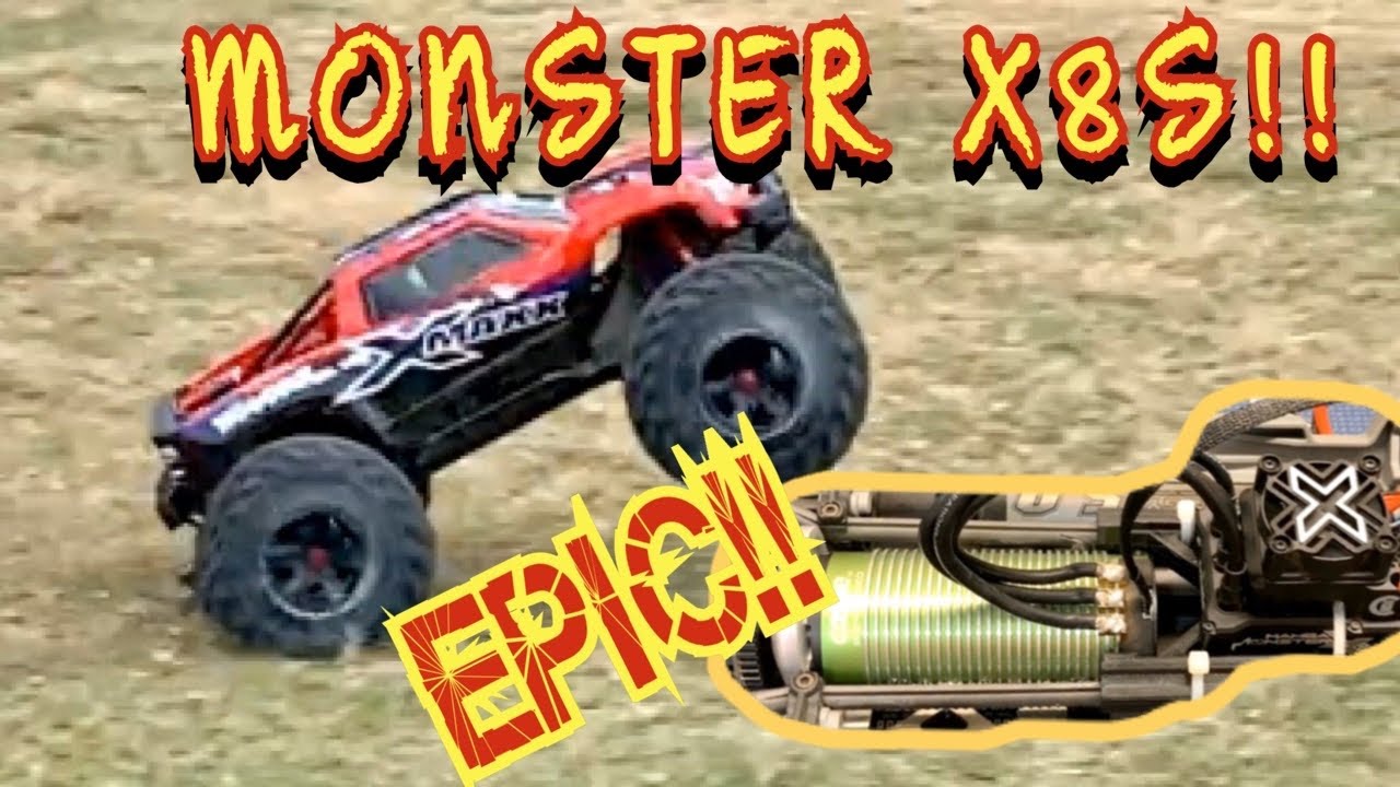 RedMax получает Castle Monster X 800kv и