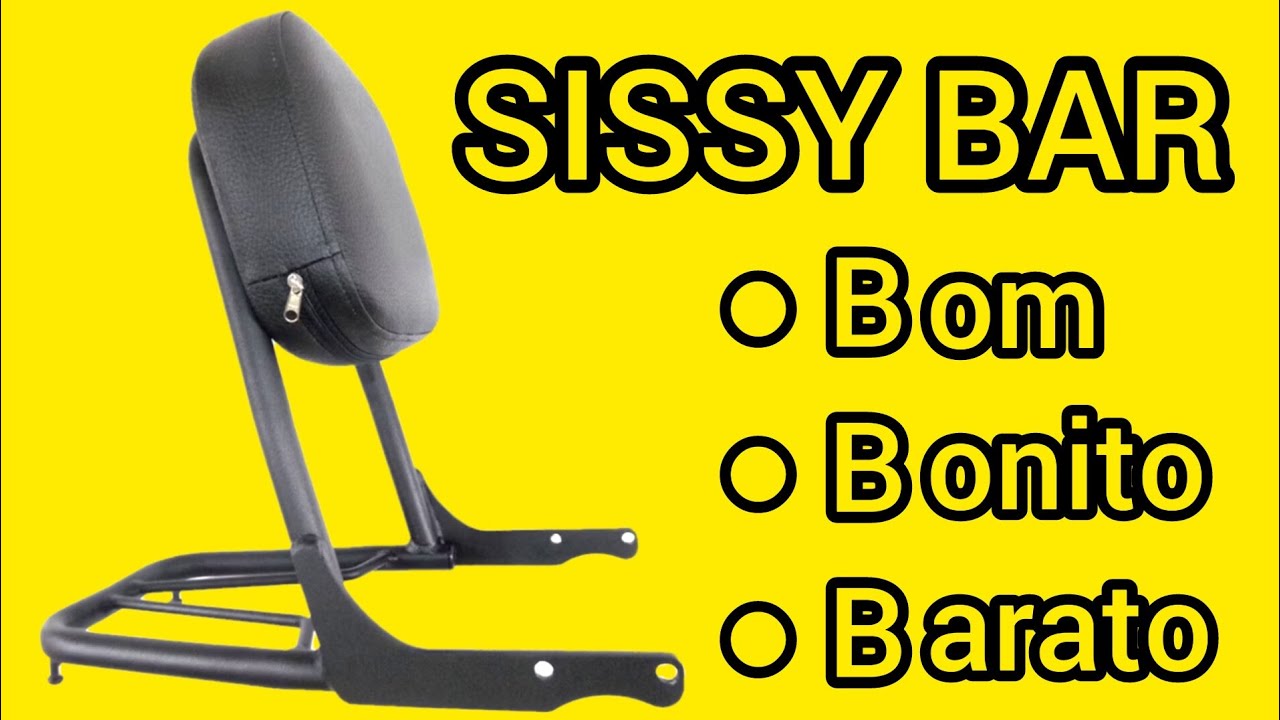 Sissy Bar de R$300,00 BOM BONITO e BARATO para CLASSIC 350