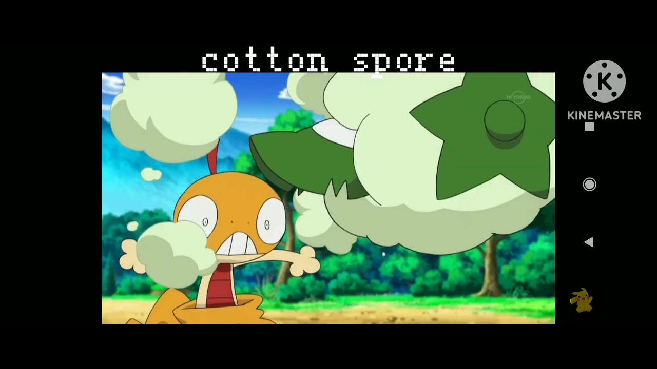 #cottonee#whimsicott all moves