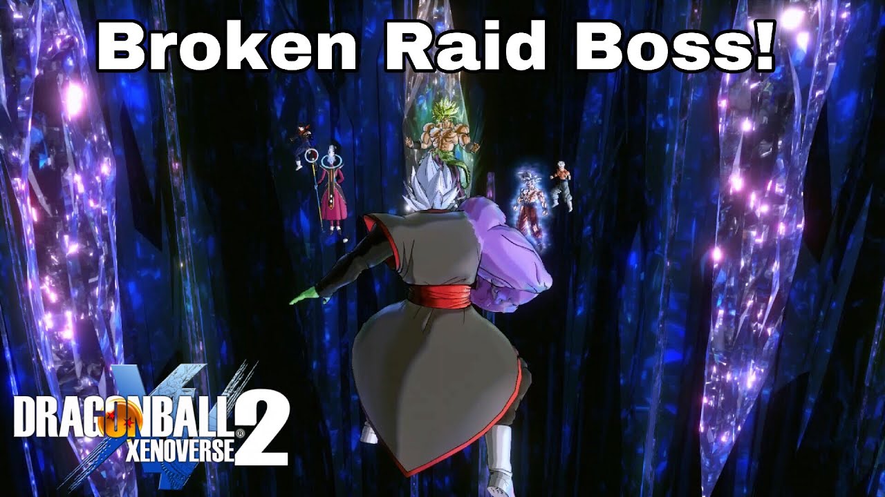 NEW Fused Zamasu 5v1 Crystal Raid Boss! Dragon Ball Xenoverse 2