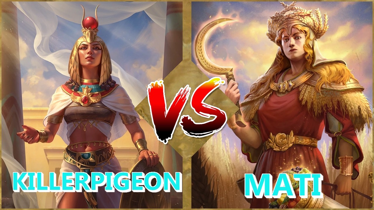 ¿Es Defensiva Demeter Aguantando el Asedio Isis vs Demeter AoM Retold