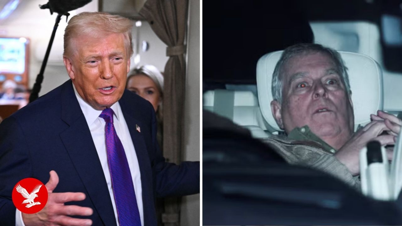 Trump reacts to Prince Andrew's arrest over Epstein connection