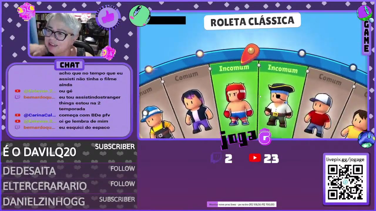 🔴Live  Stumble Guys e Roblox