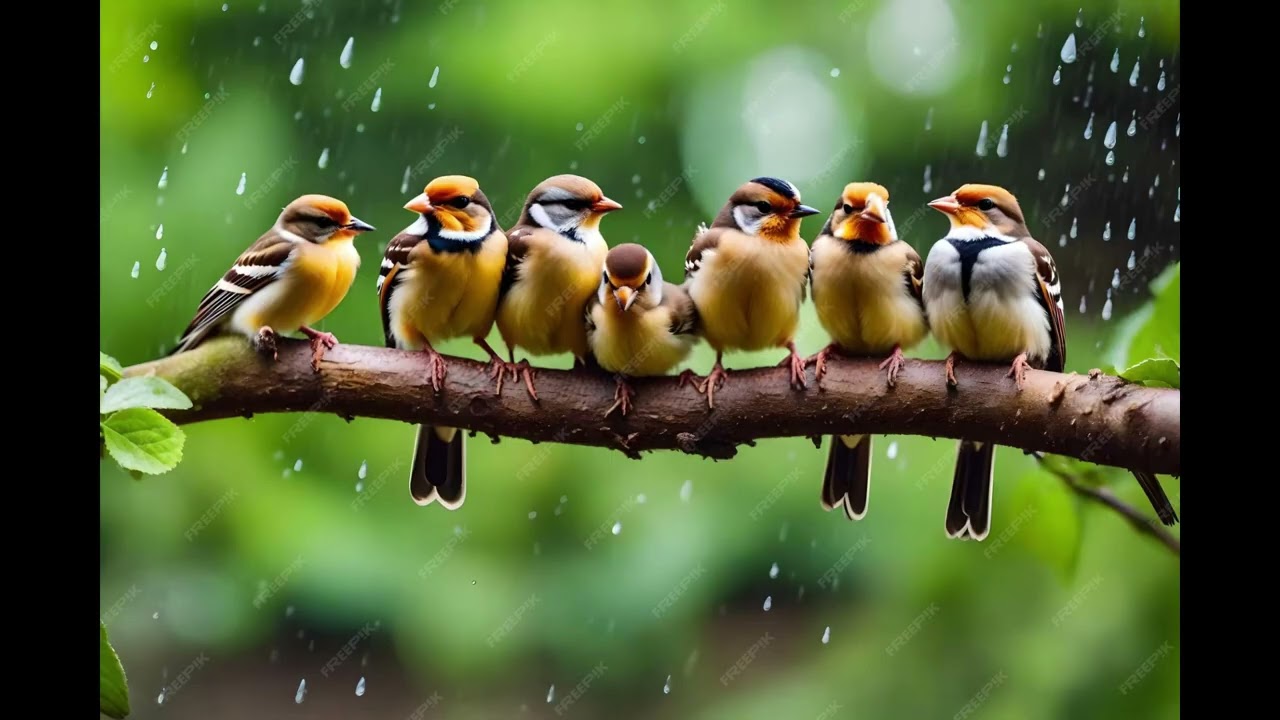 Morning Rain and Birds Singing—Peaceful 30-Minute Nature Ambience