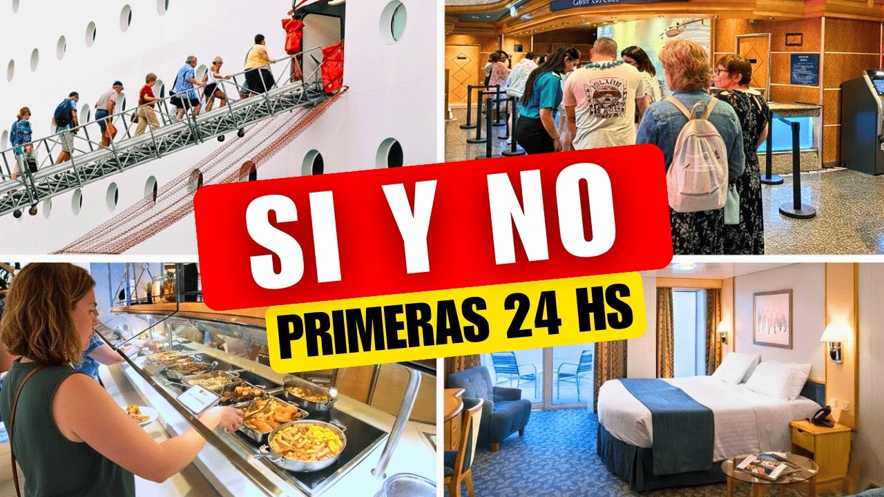 30 ERRORES en tu PRIMER DÍA de crucero (Evítalos)