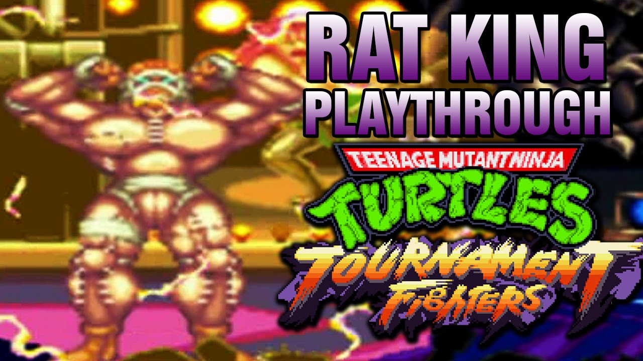Rat King Boss Playthrough Longplay Teenage Mutant Ninja Turtles Tournament Fighters SNES