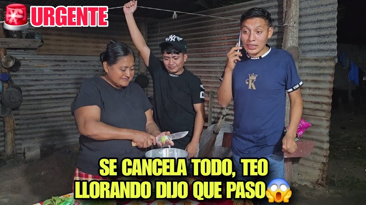 Dios Mio En Pleno Vídeo TEO Recibe La Peor Llamada Del Mundo, Se Cancelo Todo😱