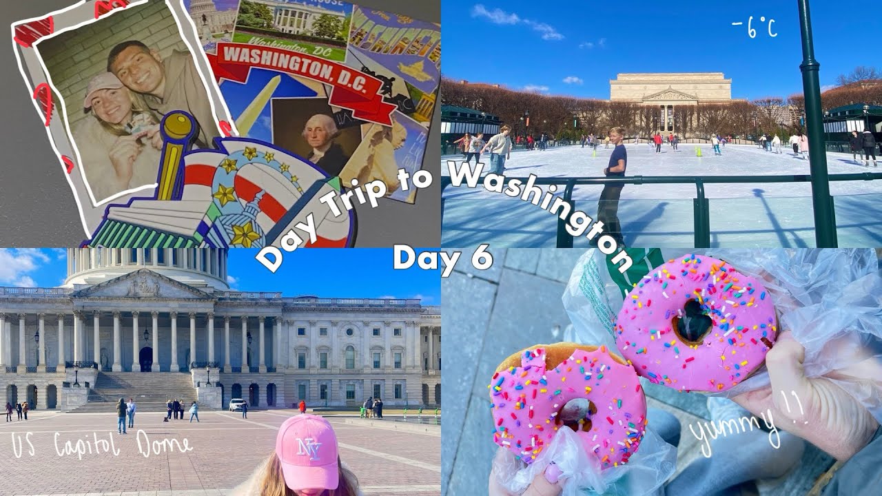 New York to Washington DC | Day Trip | The White House 🍩🇺🇸