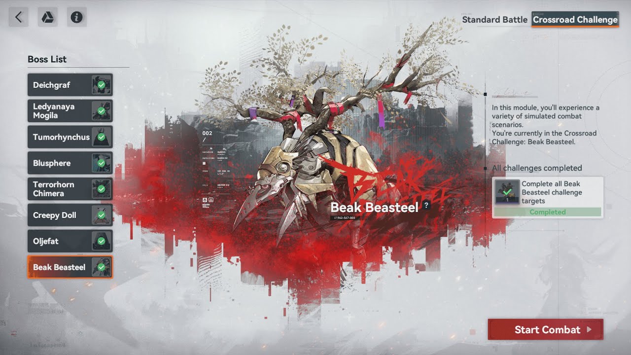 Crossroad Challenge: Beak Beasteel - Girls Frontline 2