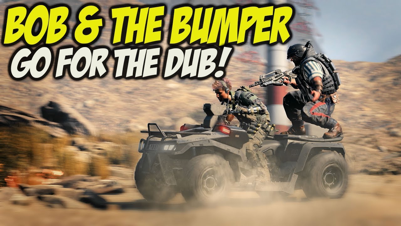 BOB & THE BUMPER GO FOR THE DUB - CoD BLACKOUT SOLO!!!