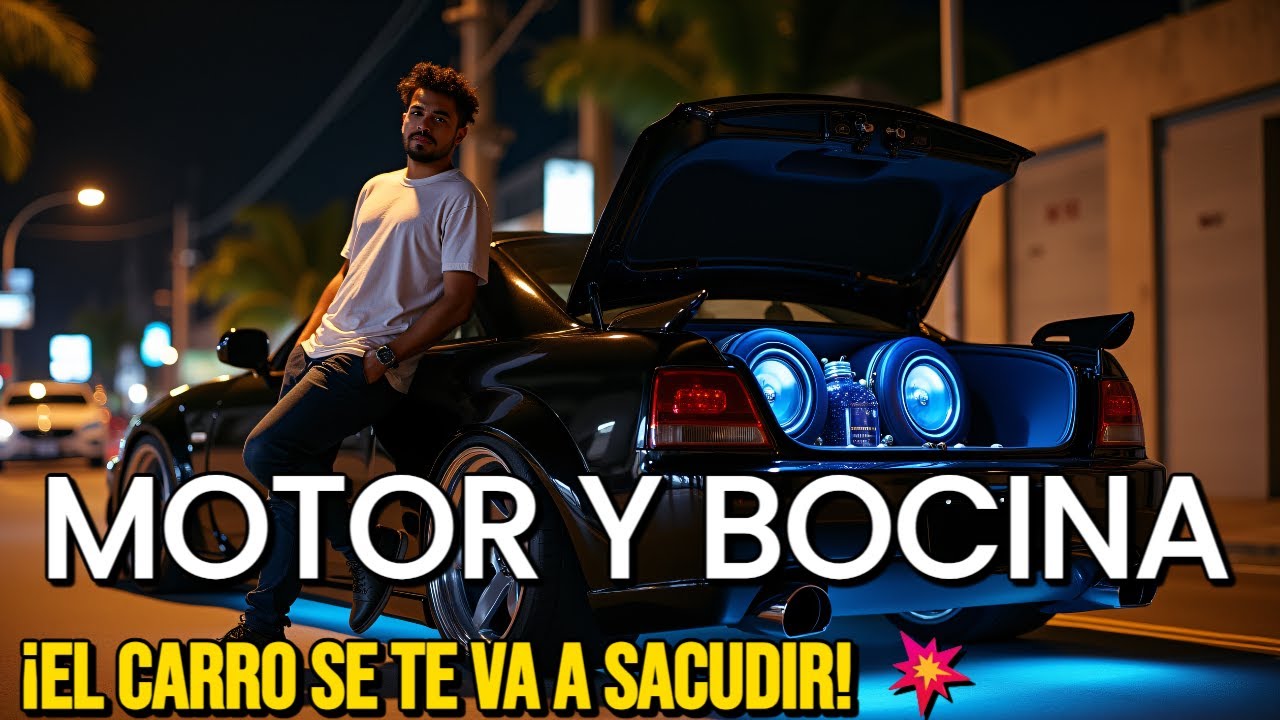 🔥 MOTOR Y BOCINA 🏎️💨 (EL CARRO E' LA VIDA) | DEMBOW 2026 PA' ROMPER EL BAJO DEL CARRO 🔥🚀