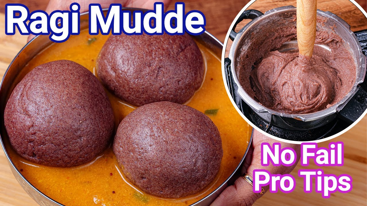 Ragi Mudde - Healthy Weight Loss - Finger Millet Balls Recipe | Ragi Balls with Pro Tips
