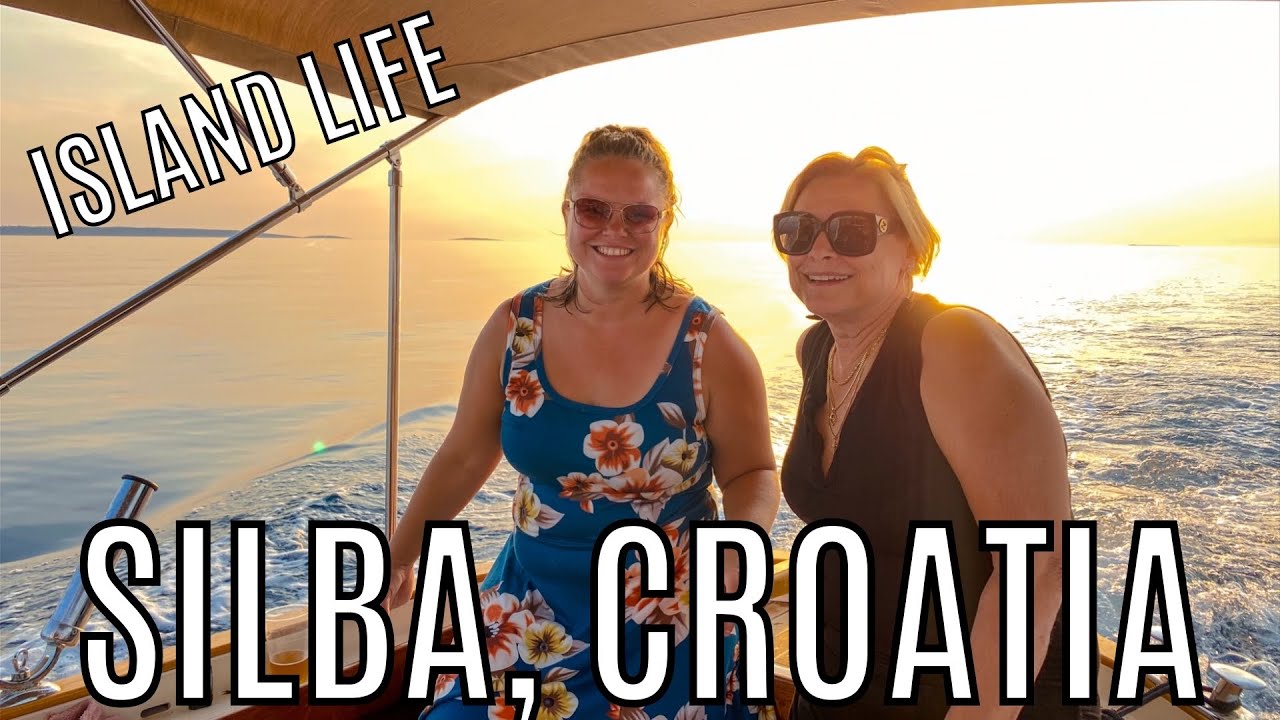 Visiting SILBA, an island in CROATIA on a day trip from ILOVIK  | Travel by Croatian Sampa 6 Boat