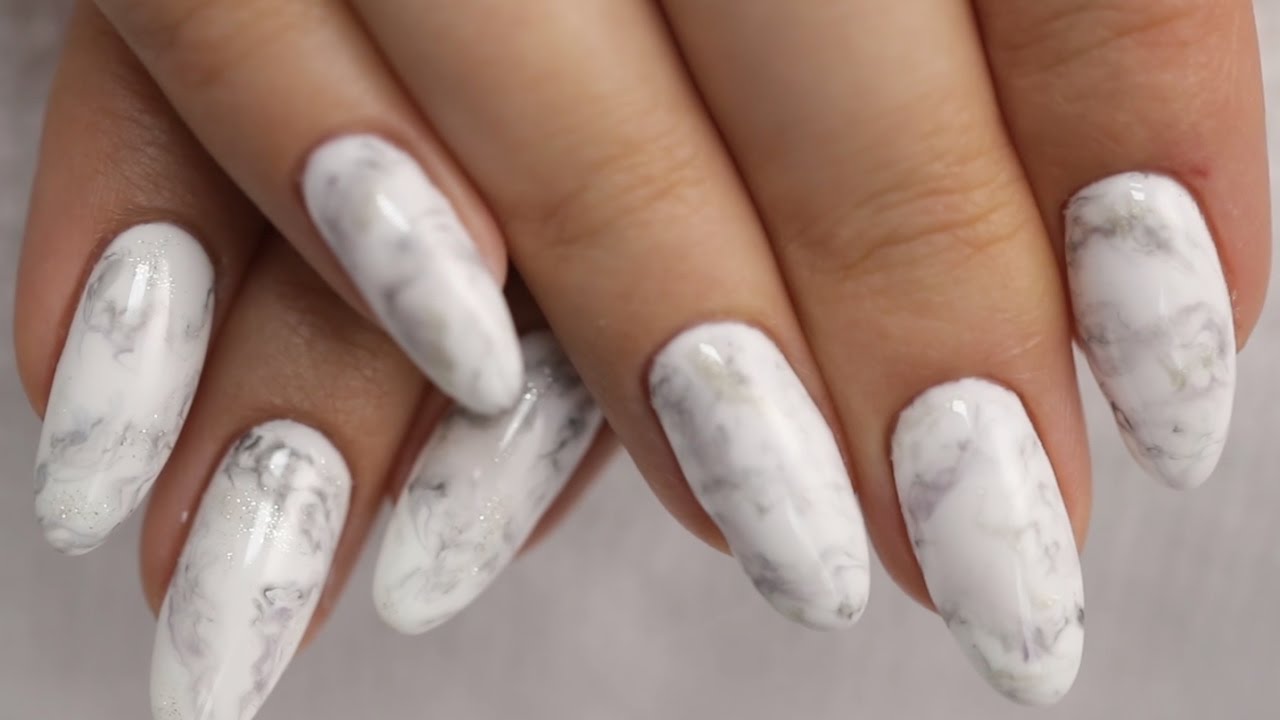 &hearts; HIT! Semilac Marble Nails - Najpiękniejszy efekt marmurka krok po kroku