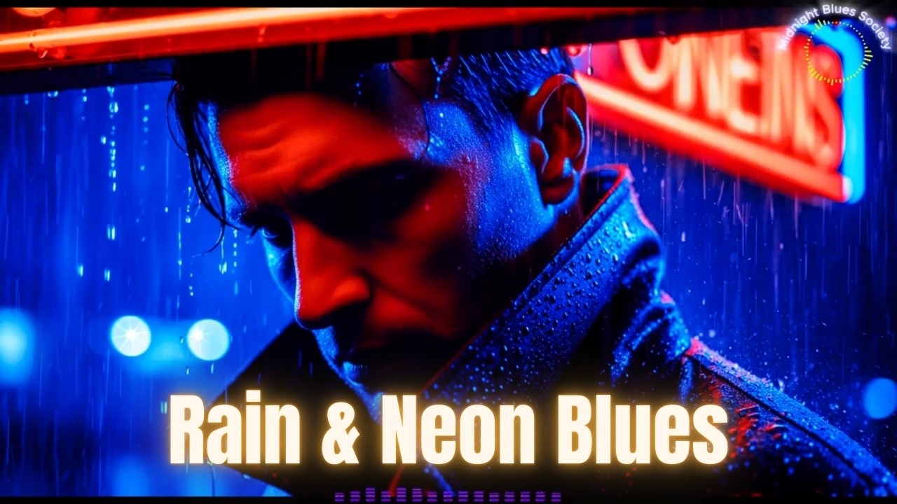 Rain & Neon Blues – Dark Night City Blues Mix