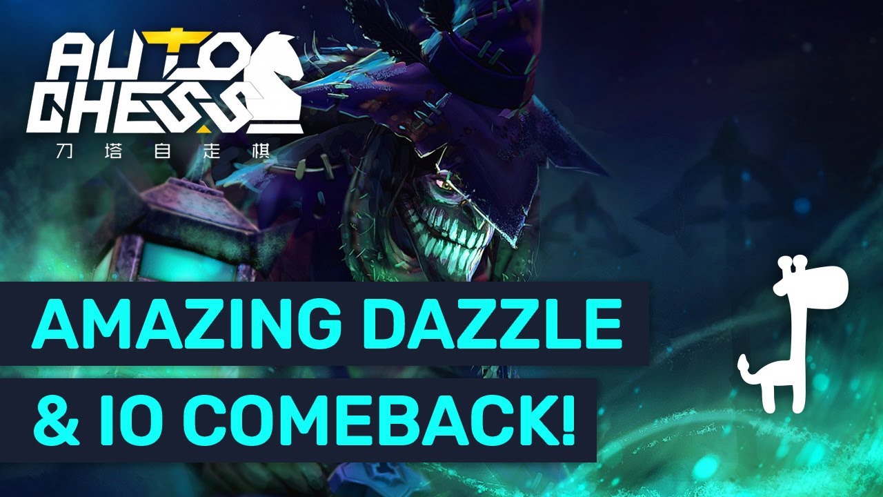 EPIC COMEBACK! Dota Auto Chess IO + DAZZLE TROLL GOBLINS? | High Rank Replay
